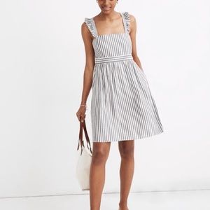 Madewell striped dress size 4